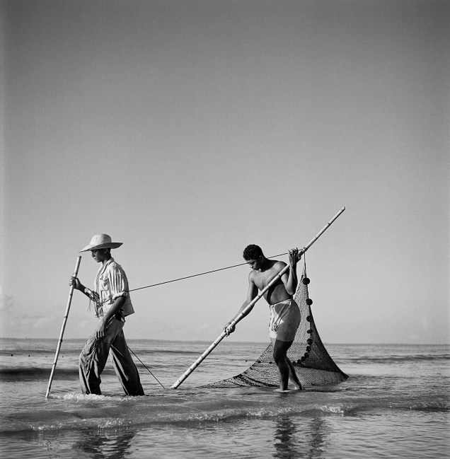 Ilha Mexiana, pescadores. Chaves, Pará, 1943.