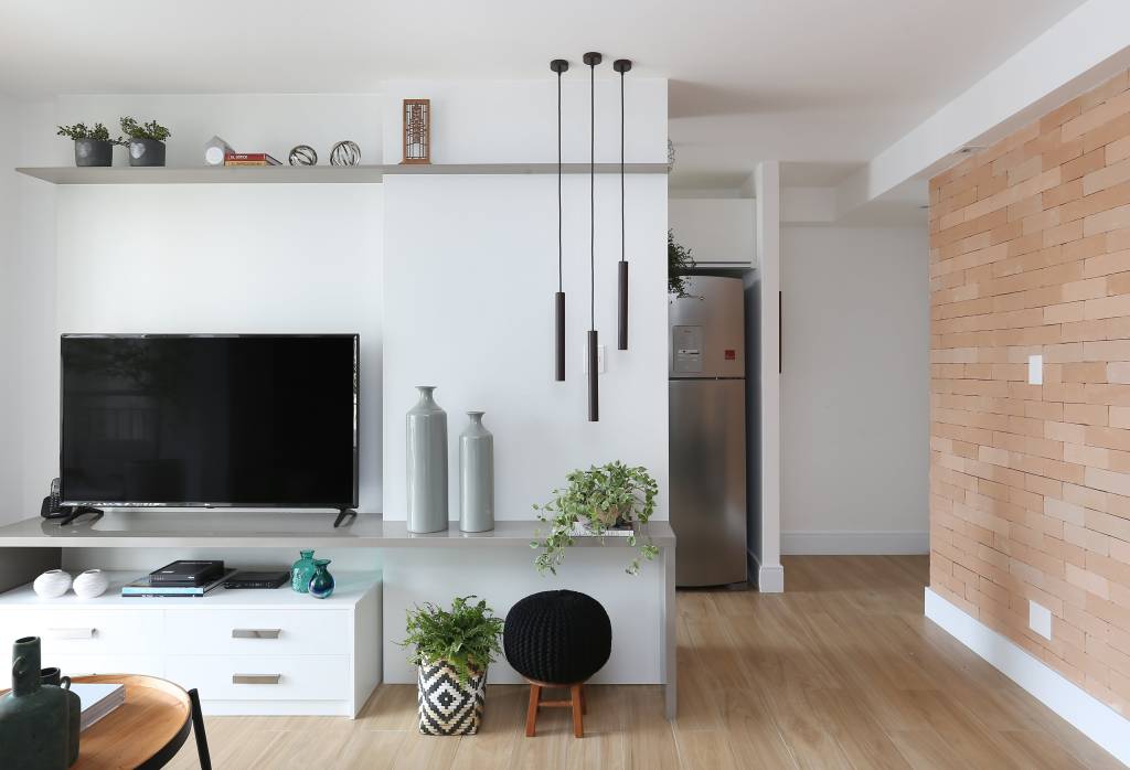 Organização é a chave deste apartamento de 62 m²