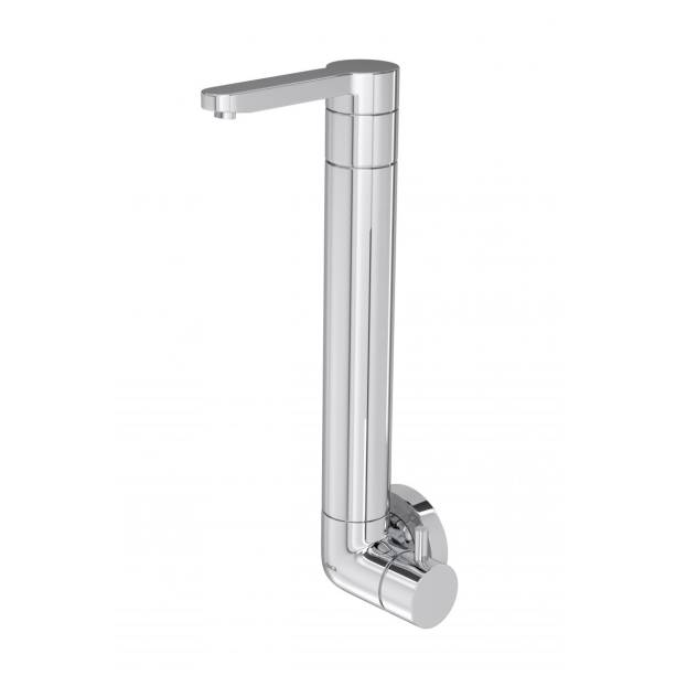 Com design minimalista, o Single, da Deca, tem versão de mesa e de parede (foto), com altura de 28,4 cm. Condec, R$ 555,50.