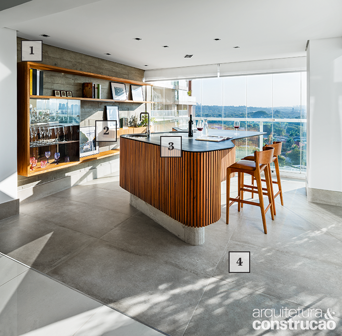 Cozinha gourmet Stuchi & Leite Projetos