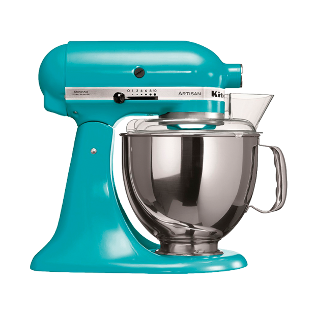 Além de funcionar com dez velocidades, a batedeira Standmixer KitchenAid vem com três batedores e um bowl de inox para 4,83 litros. Na Camicado, R$ 2 799,90.