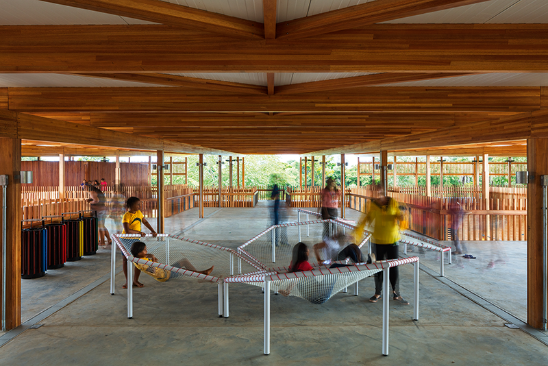 Sustentável, escola-moradia abriga mais de 500 jovens no Tocantins