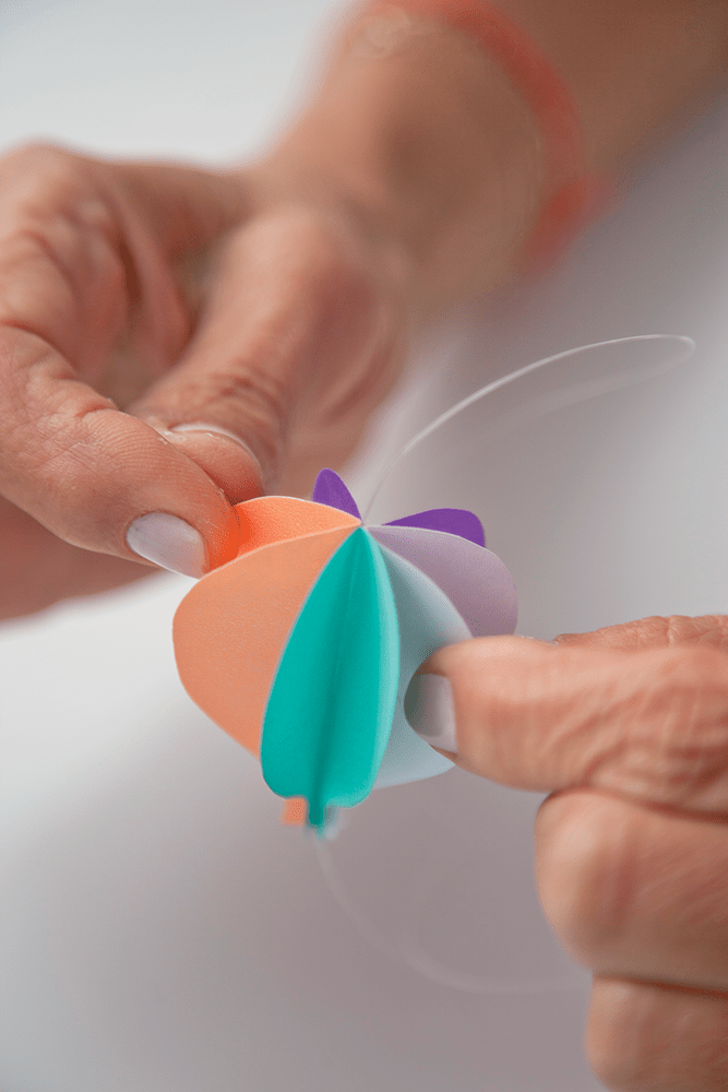 6 – aprenda a fazer um móbile de balão e nuvem