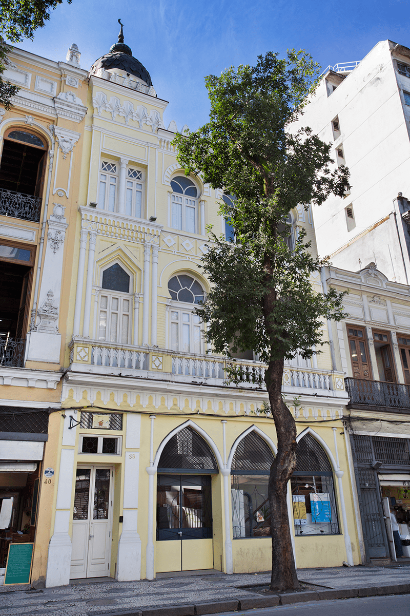 Prédio histórico Mourisquinho Rio de Janeiro