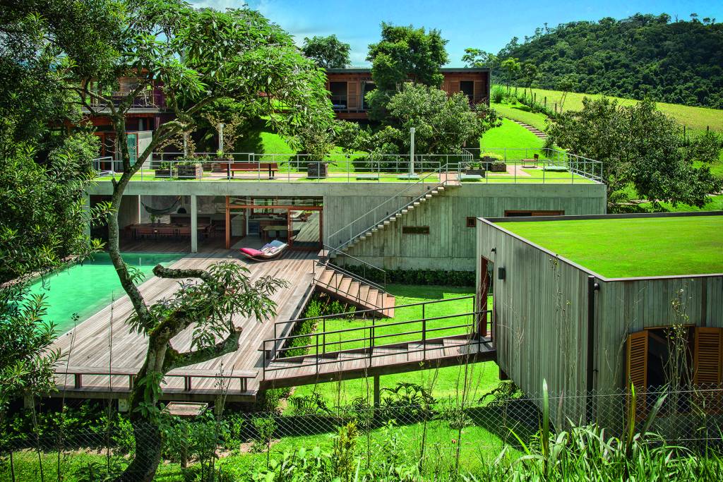 Casa de campo na Serra da Mantiqueira é um paraíso para relaxar