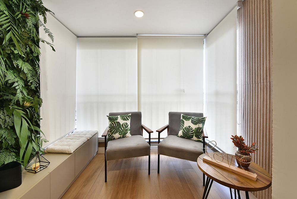 Apartamento moderno de 60m² é prático e confortável