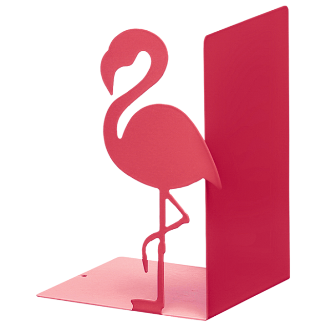 10. Aparador de livros Symbol Flamingo (11 x 10 x 16 cm), de chapa de aço. <a href="https://www.tokstok.com.br/vitrine/produto.jsf?idItem=112222" target="_blank" rel="noopener">Tok&Stok</a>, R$ 32,50