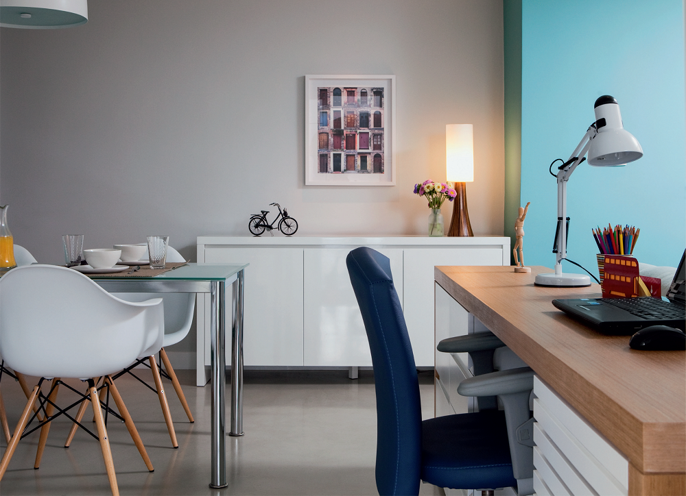 Apartamento com astral de casa térrea homeoffice