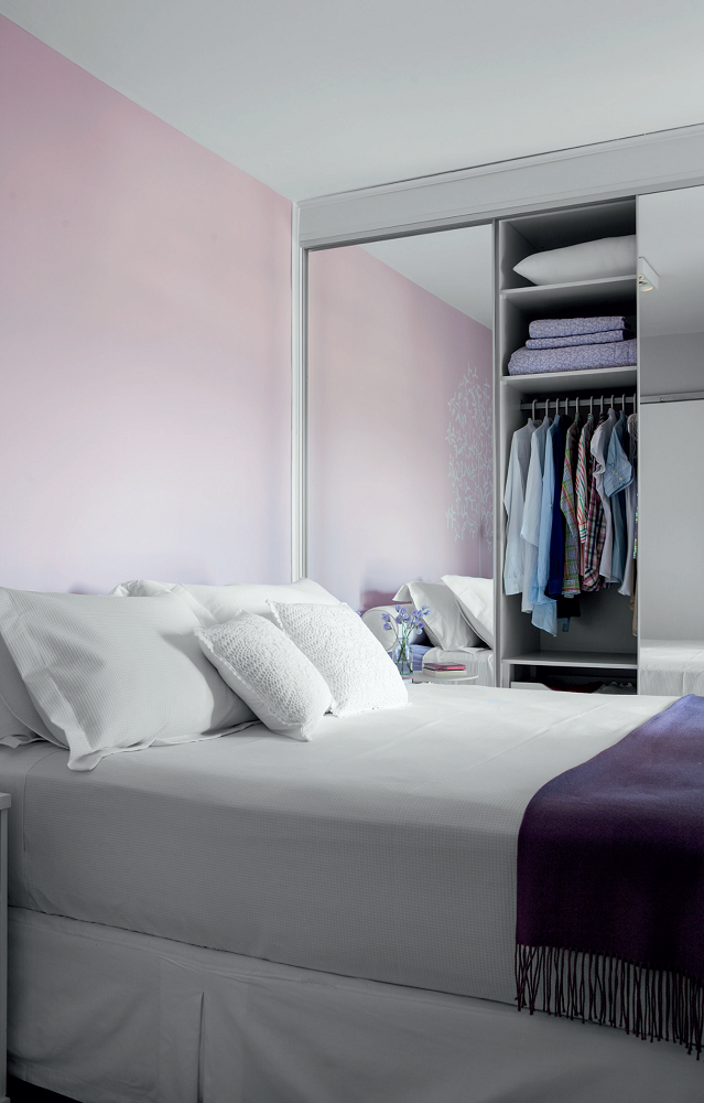 Apartamento com astral de casa térrea quarto