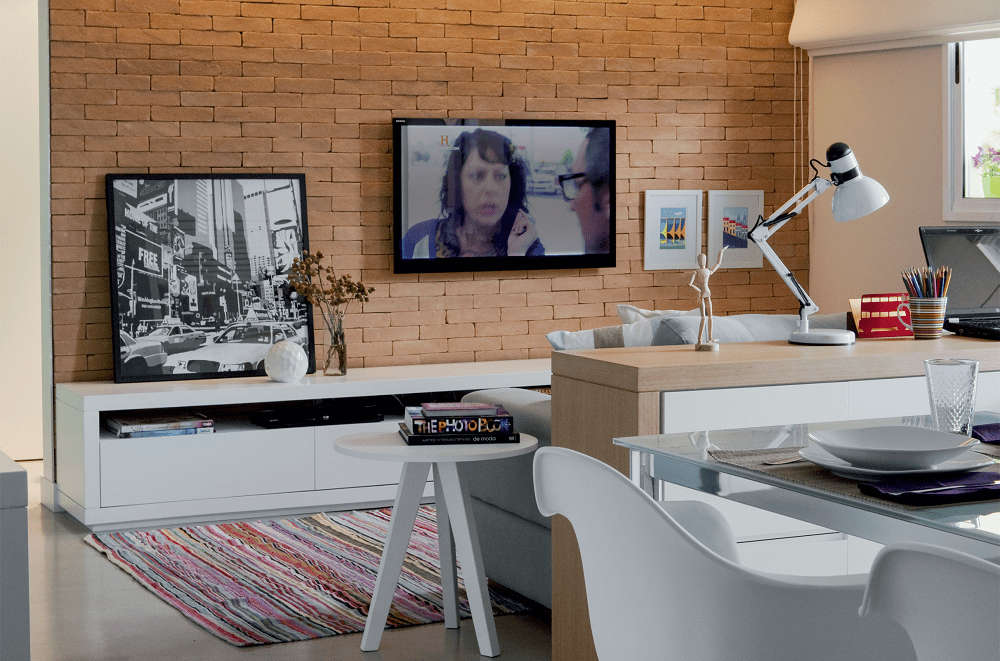 Apartamento com astral de casa térrea sala