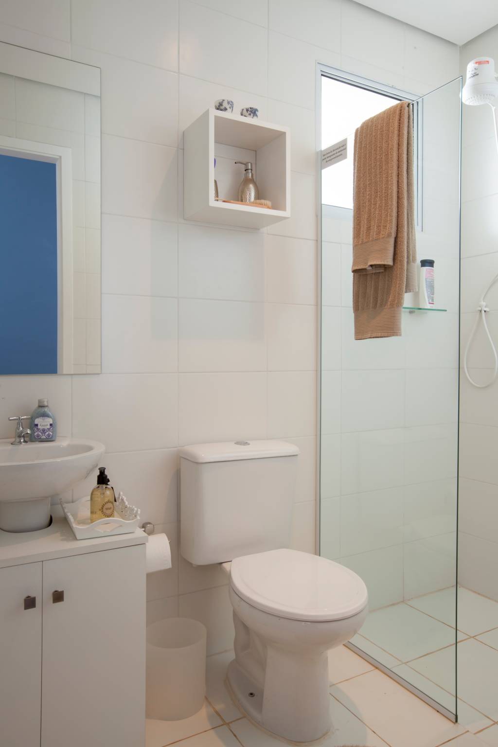 apartamento de 65 m 2 com truques de aproveitamento de espaço – banheiro