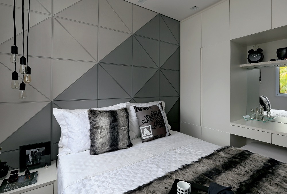 Apartamento pequeno 47 m² de puro aconchego quarto