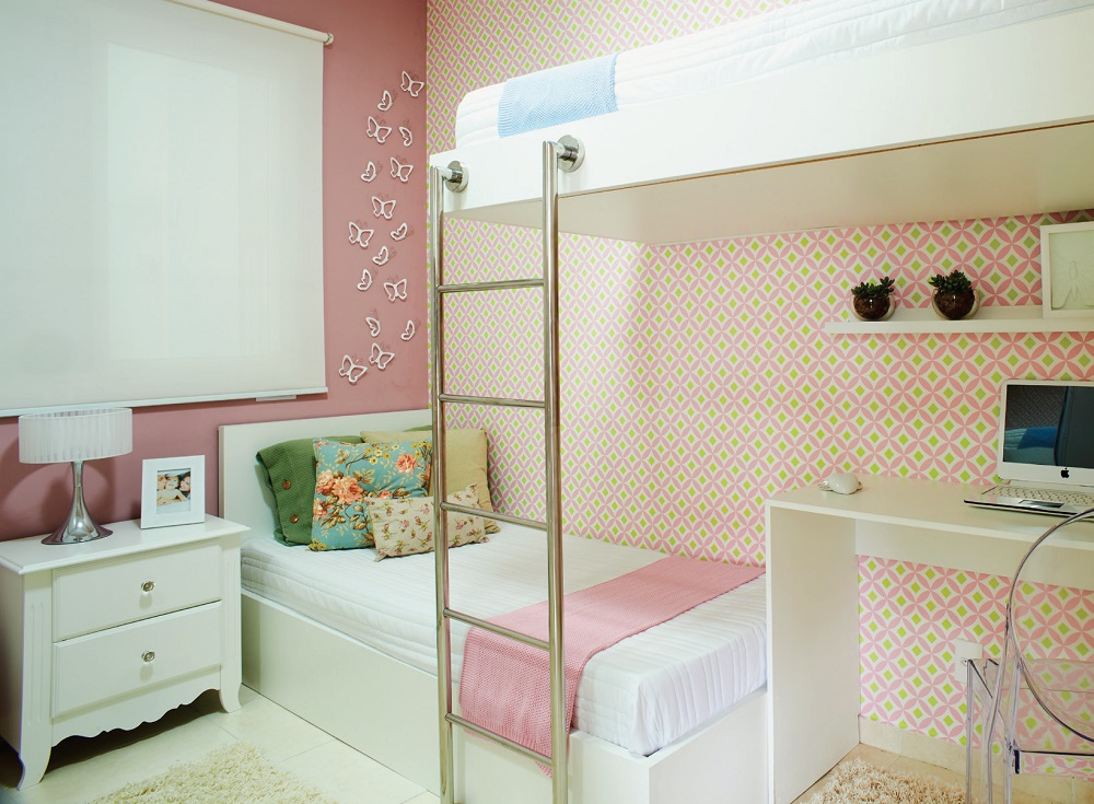 Apartamento pequeno 47 m² planejados para uma familia com quatro quarto criança