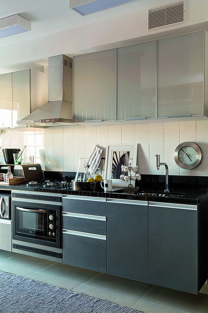 Apartamento pequeno truques incríveis fazem render os 45 m² cozinha