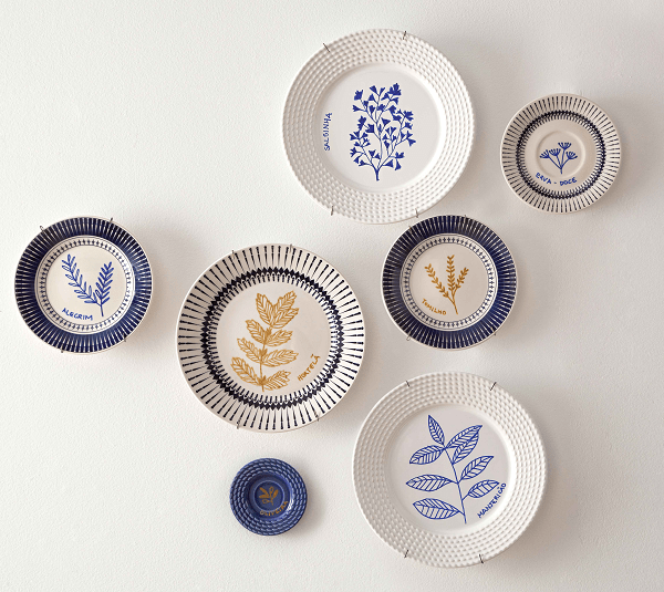 Aprenda a pintar pratos de porcelana