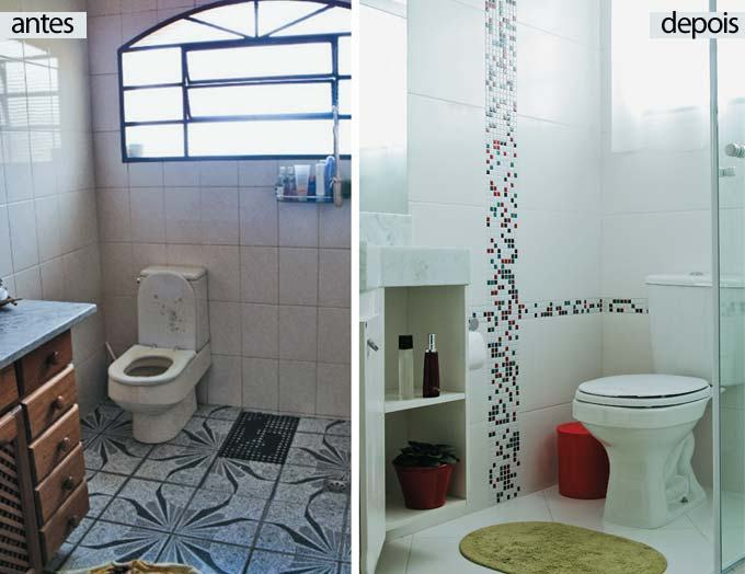 Banheiro em ordem, claro e na moda!