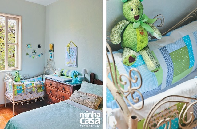 Berço no quarto do casal