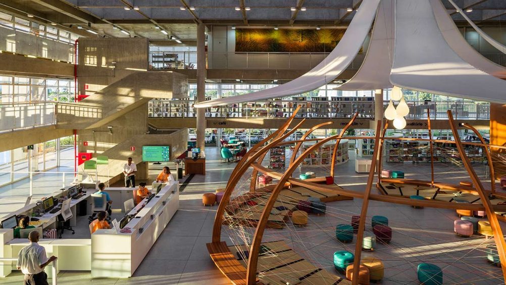Biblioteca brasileira concorre a prêmio de melhor do mundo