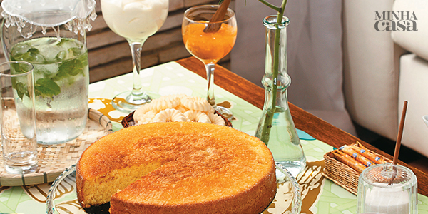 Bolo de mexerica-do-rio da Lucia
