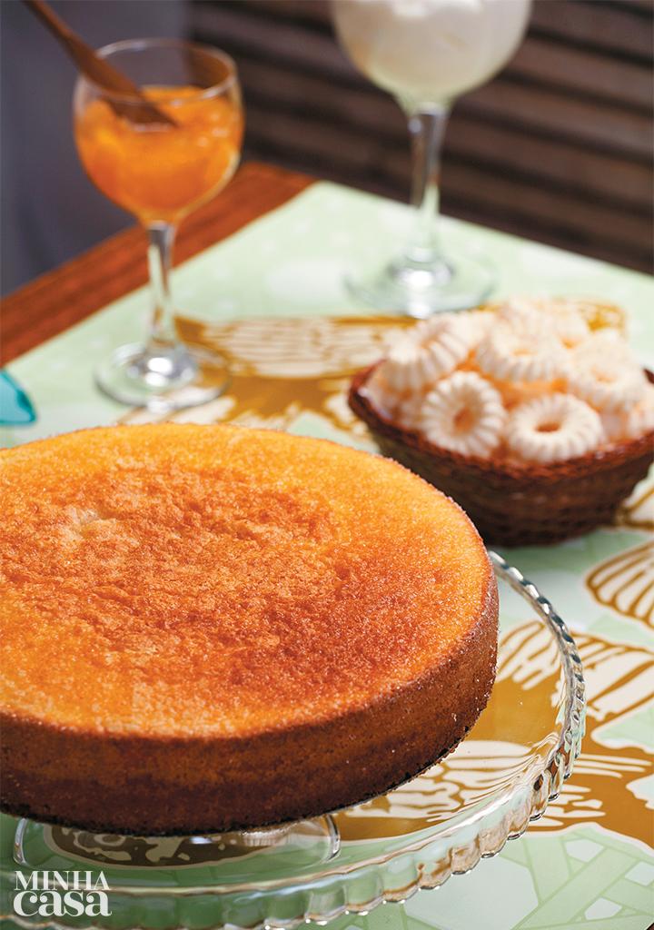 Bolo de mexerica
