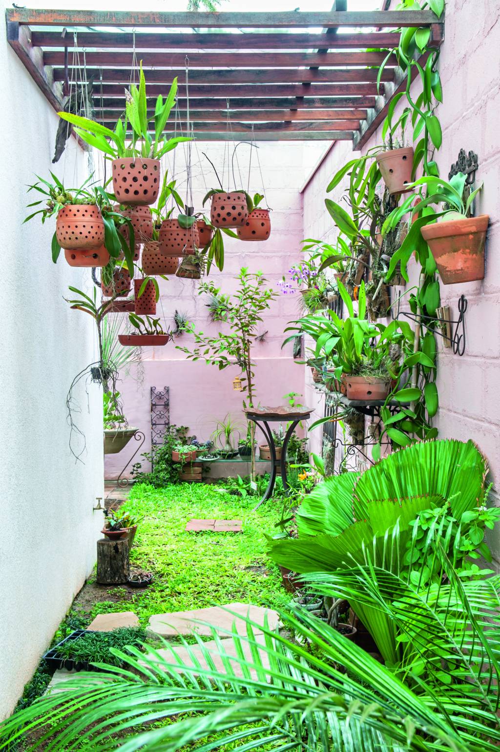 casa de 76 m² com jeito de loft – corredor verde