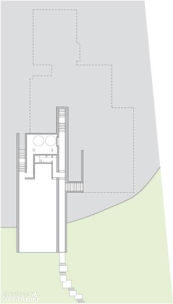 Projeto Gui Mattos | Pavimento inferior: 173 m²