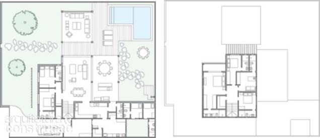Jogo de formas e alternância de materiais suaviza presença da construção, que precisava ser grande para atender às demandas. Encostada na lateral do lote, a casa libera área para o jardim. Área: 361 m²; Projeto Estrutural: Francisco Peixoto; Instalações e execução de obra: Maco Engenharia; Projeto de interiores: Foguel Reis Sá Arquitetura; Iluminação: Omnilight Jogo de formas e alternância de materiais suaviza presença da construção, que precisava ser grande para atender às demandas. Encostada na lateral do lote, a casa libera área para o jardim. Área: 361 m²; Projeto Estrutural: Francisco Peixoto; Instalações e execução de obra: Maco Engenharia; Projeto de interiores: Foguel Reis Sá Arquitetura; Iluminação: Omnilight