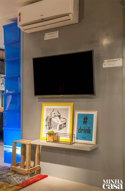 Um lar completo instalado em dois contêineres compõe a exposição itinerante Casa Viva, da Leroy Merlin