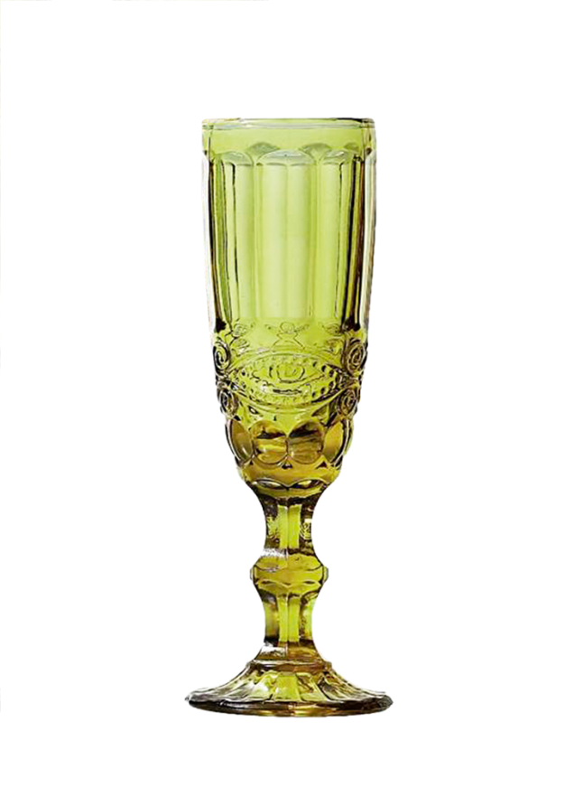 2. Conjunto de taças para champanhe Libélula, da Lyor. São seis peças de vidro verde, de 140 ml cada. Vale R$ 76,90 em <a href="http://abr.ai/conjunto-tacas-lyor" target="_blank" rel="noopener">abr.ai/conjunto-tacas-lyor</a>