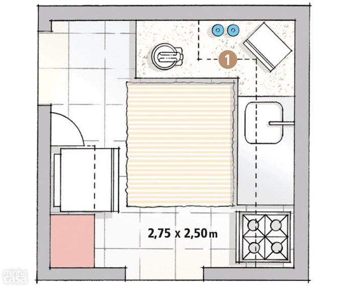 Cozinha com decoracao vermelha e branca (3)