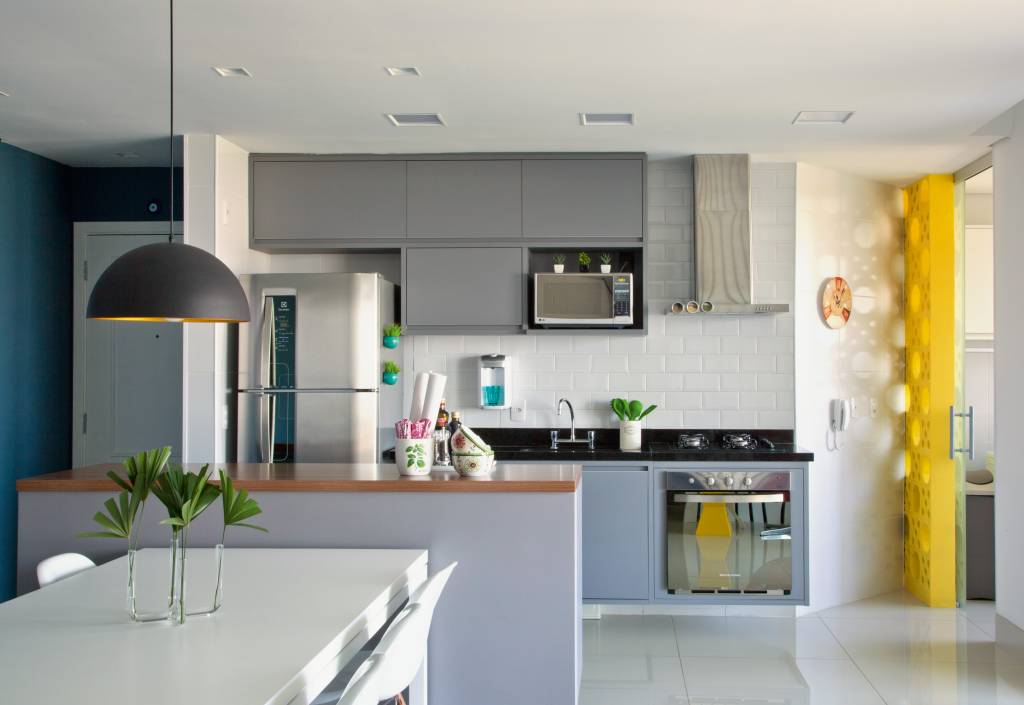 cozinha integrada – apê 94 m2 com ambientes integrados (4)