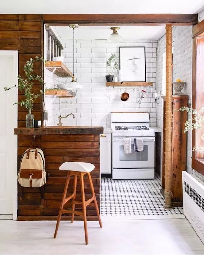 15 jeitos de utilizar tijolinhos brancos na cozinha