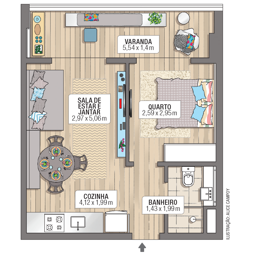 decoração-de-apartamento-pequeno-40-m2-muito-bem-aproveitados-planta