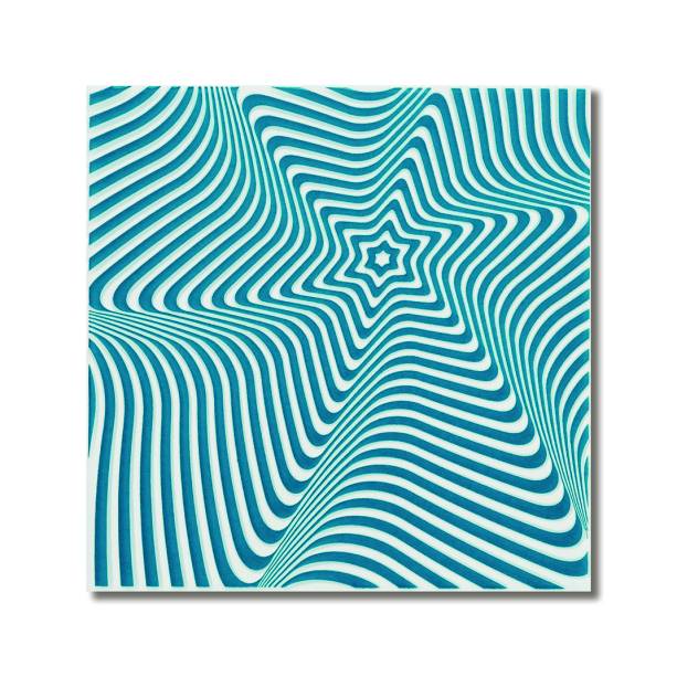 Ondas: Seguindo a tendência slow future – que propõe um olhar ao passado para imaginar o futuro –, a Eliane Revestimentos resgata suas origens com azulejos artísticos no formato clássico 20 x 20 cm. O modelo Patch Índico lembra o movimento relaxante do mar.