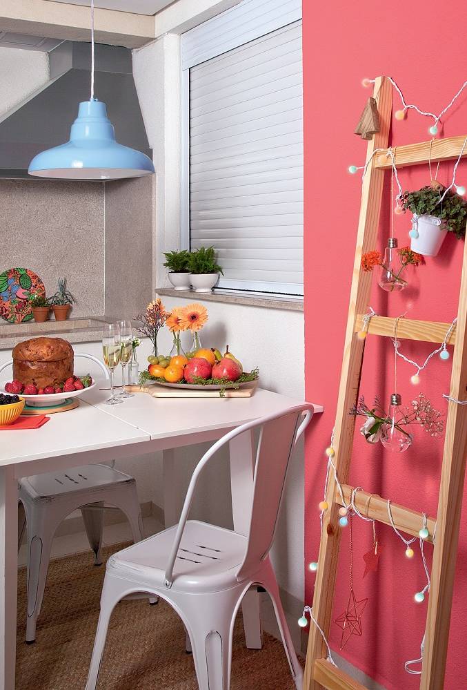 Espaço gourmet ganha decoração caprichada para celebrar o Natal8