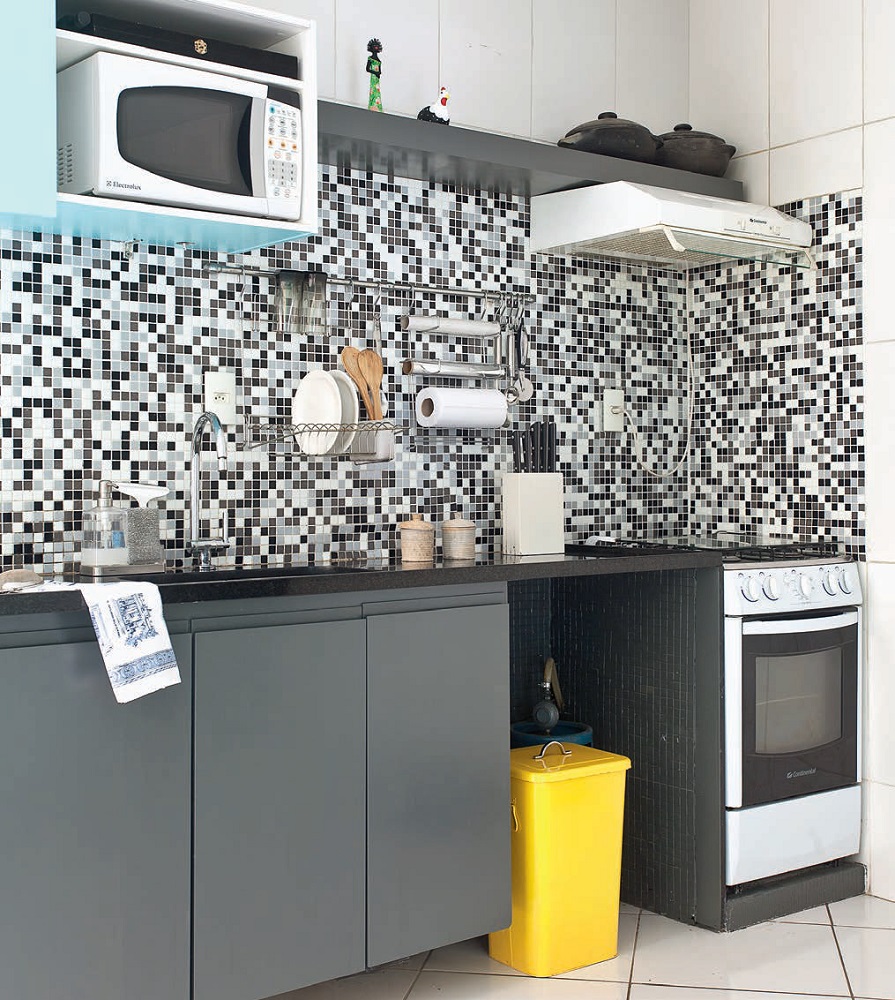 Este sobrado foi todo decorado pelos próprios moradores cozinha