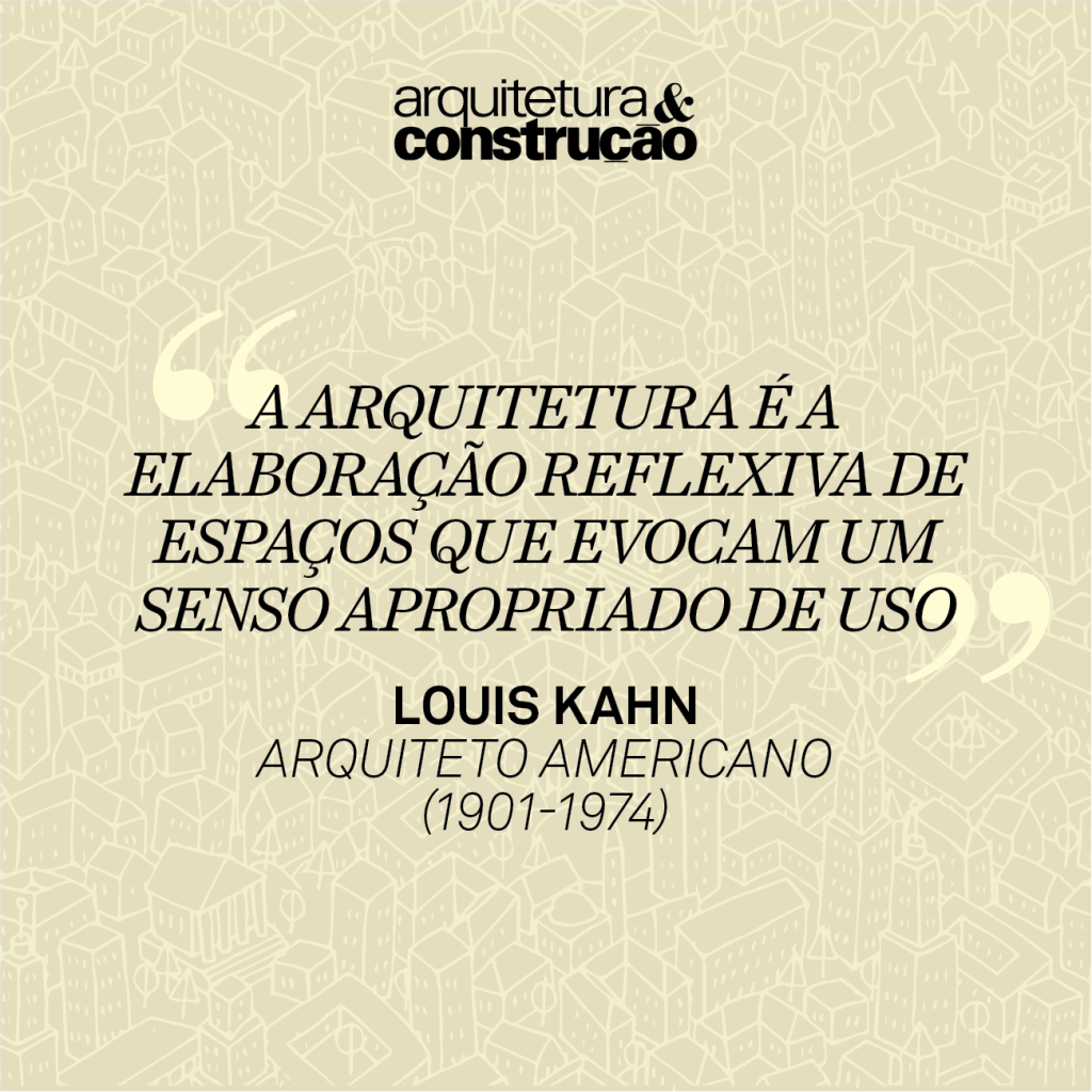 Para curtir e compartilhar: o que já disseram grandes arquitetos