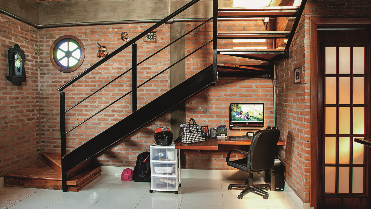 Home office estilo industrial