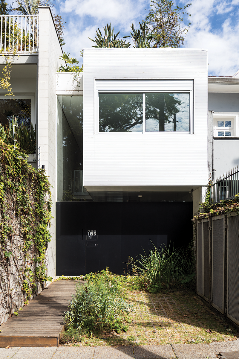 Horta na garagem