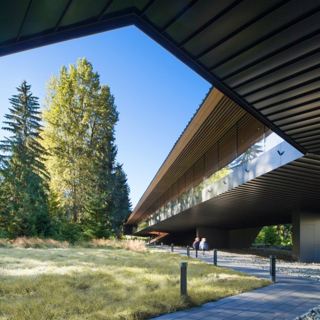 Museu de Arte Audain - Canadá, por Patkau Architects.