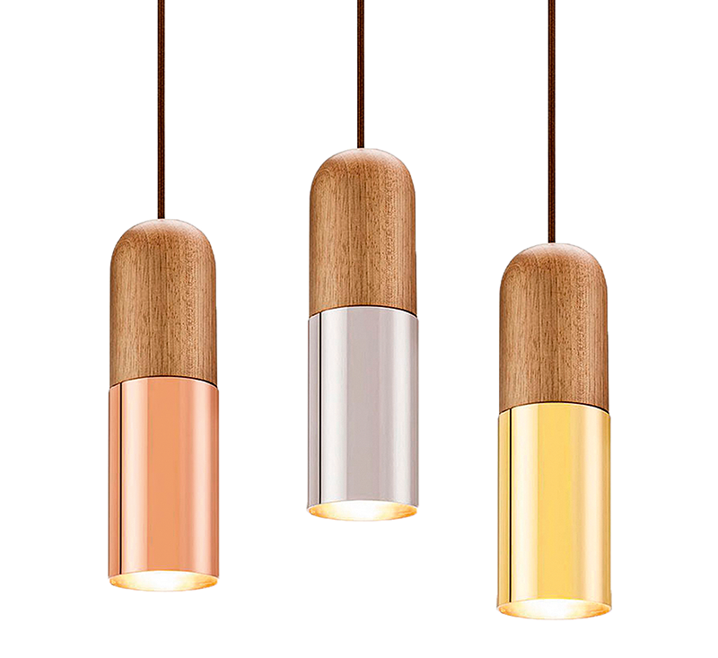 Três luminárias modernas para completar sua obra