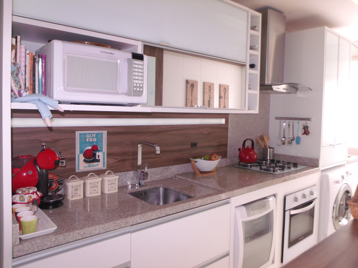 Meu canto preferido: cozinha pequena