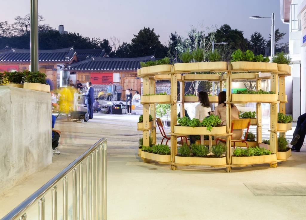 Estrutura modular auxilia no cultivo de hortas urbanas
