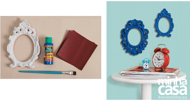 Molduras de gesso para decorar a parede