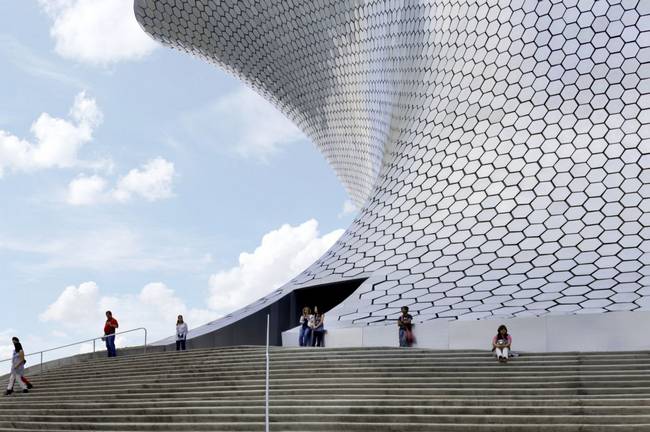 Museu Soumaya, criação de FR-EE, no México. Museu Soumaya, criação de FR-EE, no México.