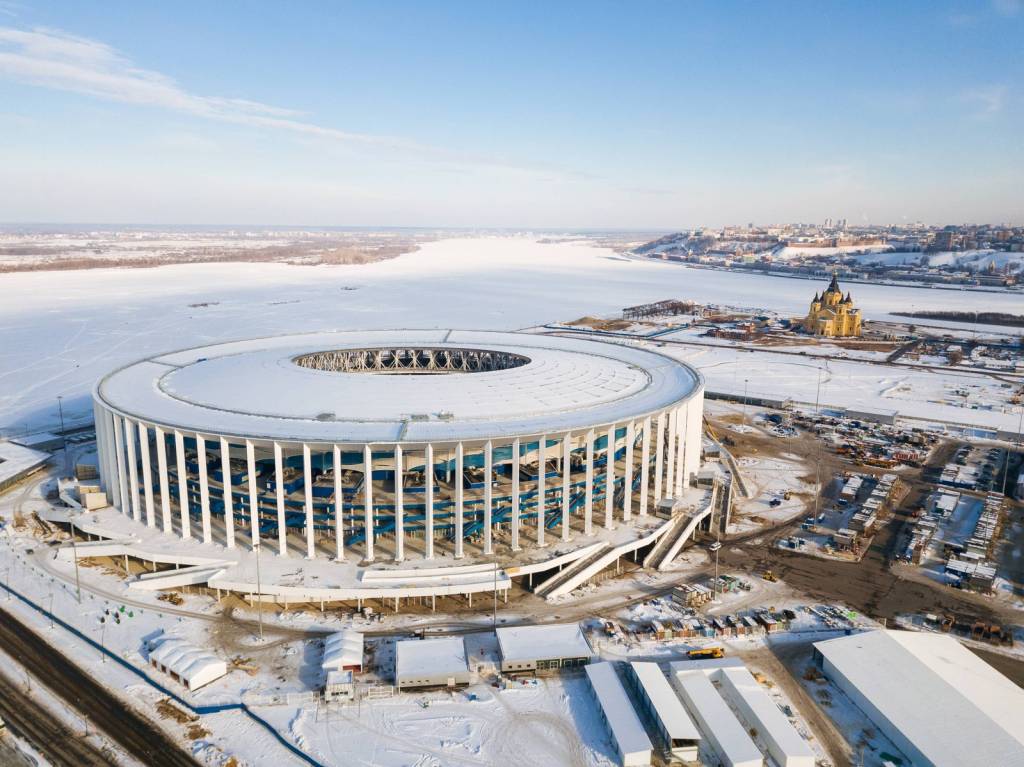 Conheça os 12 estádios que receberão os jogos da Copa na Rússia