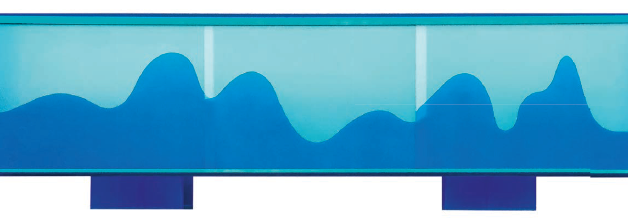 O vidro está em alta e empresta transparência e leveza ao aparador Nebula, projetado pelo designer Leo Di Caprio para a empresa Glass11.