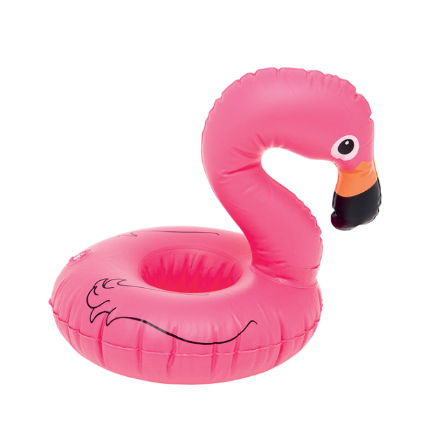 6. Porta-copo Boia Flamingo, inflável. <a href="https://www.lojadasboias.com.br/porta-copos-inflaveis/boia-porta-copos-flamingo-grande/" target="_blank" rel="noopener">Loja das Boias</a>, R$ 25