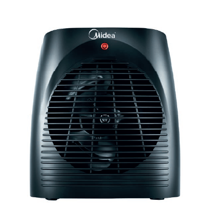 Outro representante dos termoventiladores, o modelo Helios, da Midea, tem 22,5 x 12,8 x 25,4 cm e 7,3 kg de peso. A potência chega a 2 000 W, e o aparelho apresenta dois níveis de aquecimento com controle por termostato, além de função ventilação. Submarino , R$ 74,90