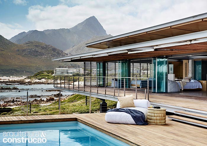 Pura inspiração: Casa africana toda aberta à paisagem